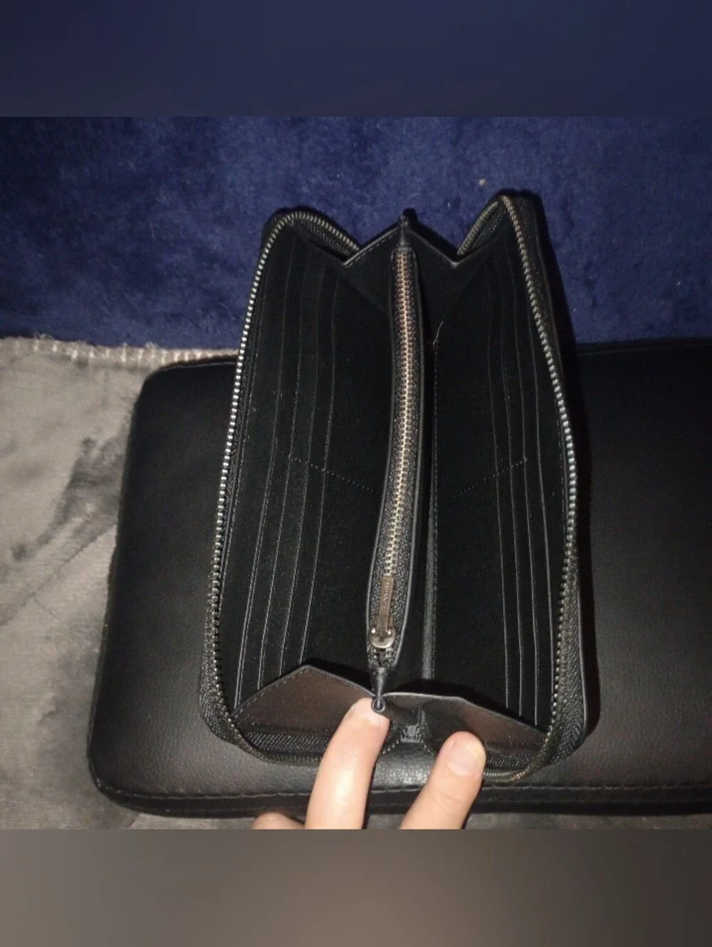 NWOT Coach Accordian Wallet in Signature Leather